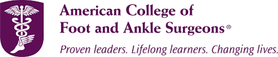 Logo Recognizing Rocky Mountain Foot & Ankle's affiliation with American College of Foot and Ankle Surgeons