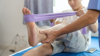foot rehabilitation by podiatrist