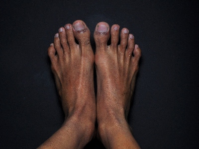 Close-up-of-black-mans-feet