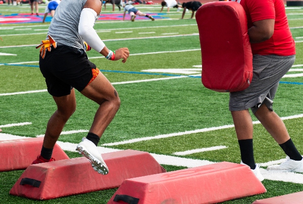 football-player-on-practice-field | Idaho Podiatrist