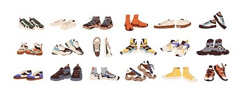 Different shoe materials and styles affecting foot health